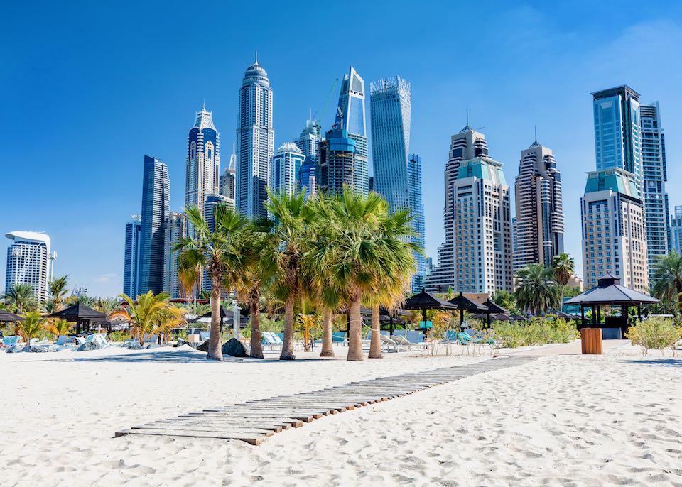 Jumeirah Beach, Dubai, UAE.