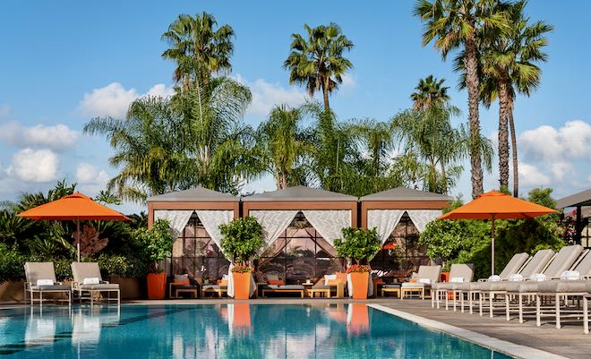 Family-friendly resort in Beverly Hills, Los Angeles. 