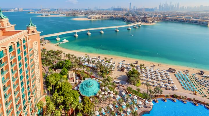 Best beach resort for families in Dubai.