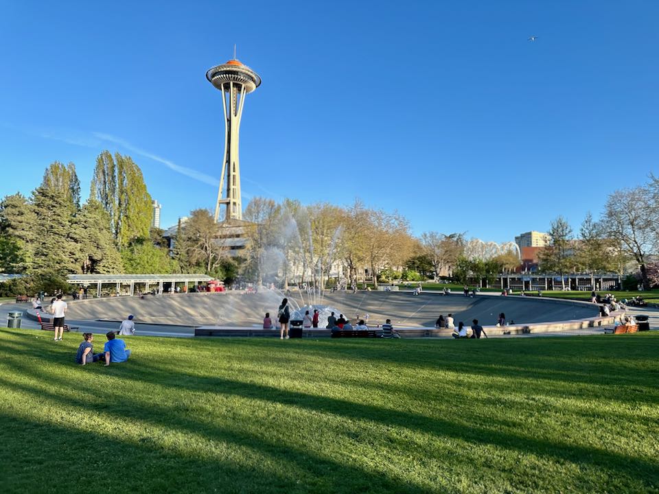 Seattle Center and the Space Needle.