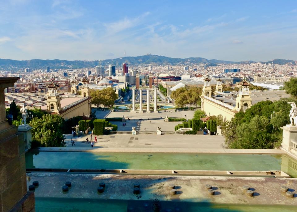 Best view in Barcelona.