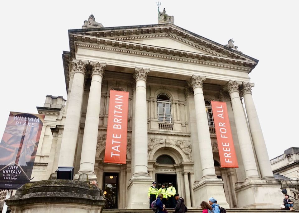 Tate Britain museum in London.
