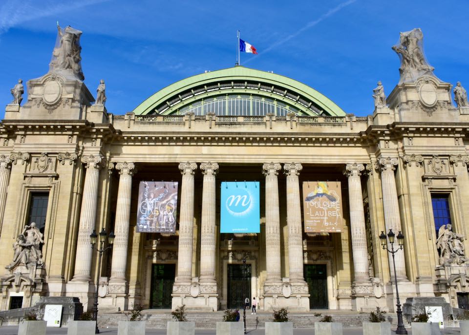 Grand Palais des Beaux-Arts in Paris.