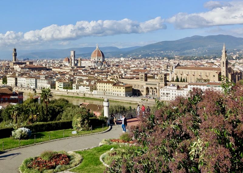 View of Central Florence from Piazzale Michelangelo