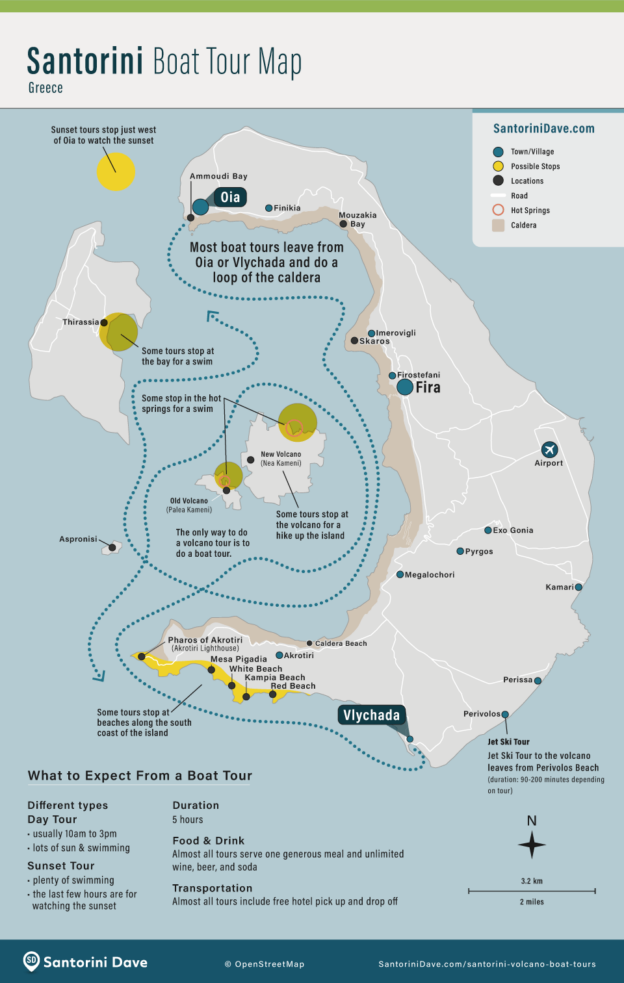 Maps of Santorini - SantoriniDave.com