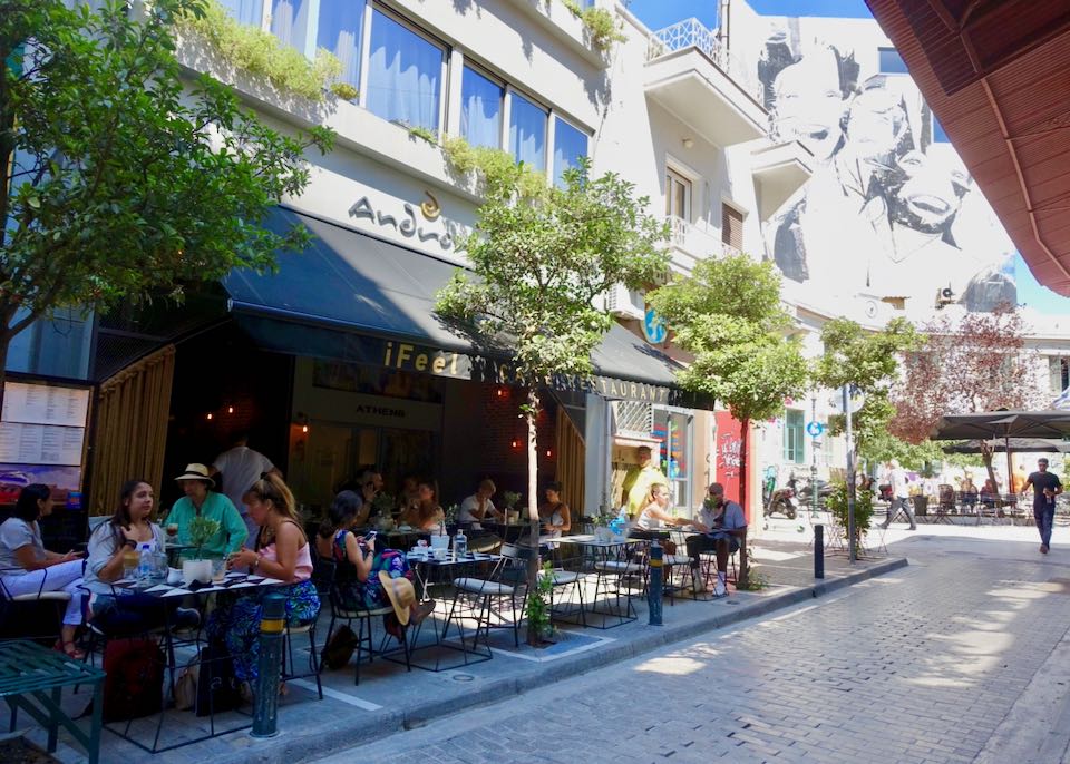 Best place to stay in Athens for couples, honeymooners, and nightlife.
