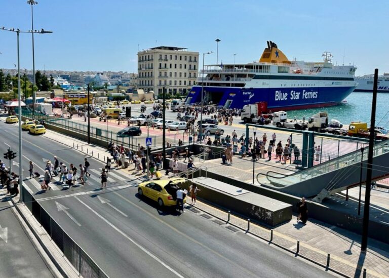 Athens to Naxos Ferry