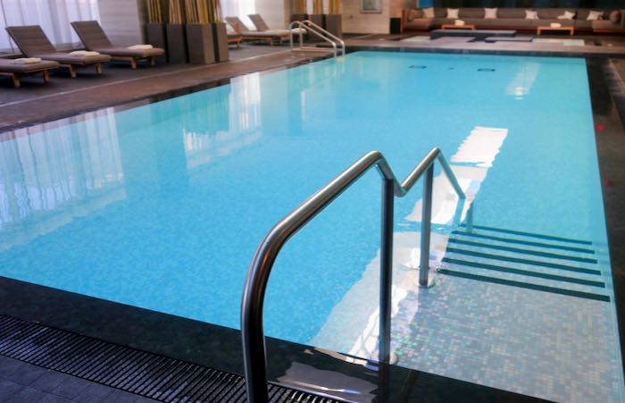 Luxury hotel in Toronto with indoor pool.