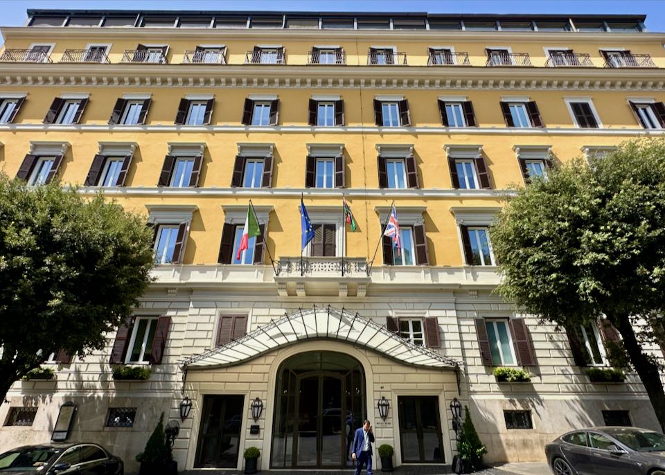 Rome luxury hotel.