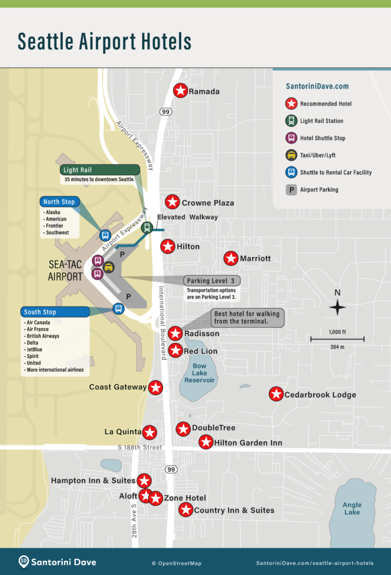 closest hotel to seattle international airport