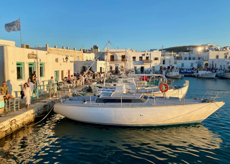 Naoussa, Paros, Greece.