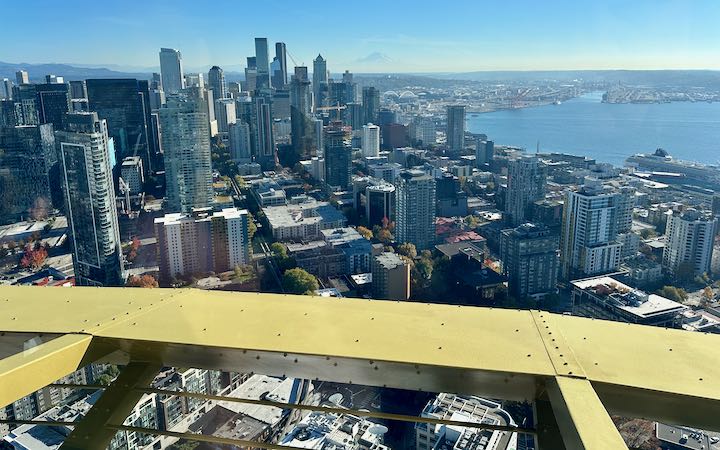 View from Space Needle in Seattle.