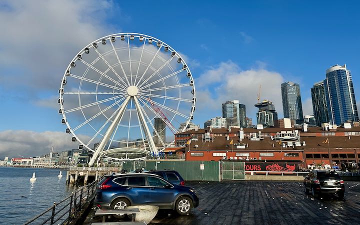 Great Wheel on Seattle Waterfront.