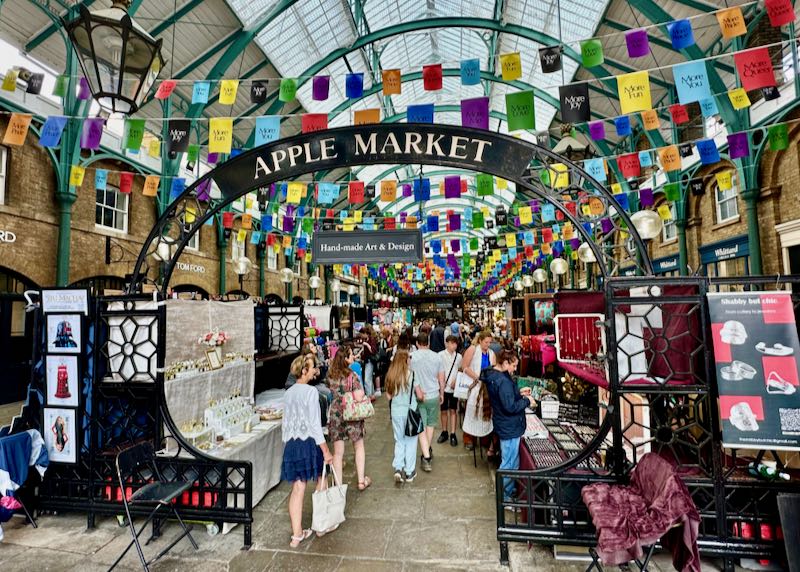 Public market in Covent Garden.
