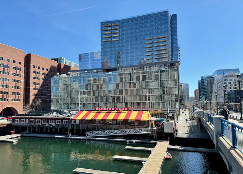 Hotel in the Seaport District of Boston.