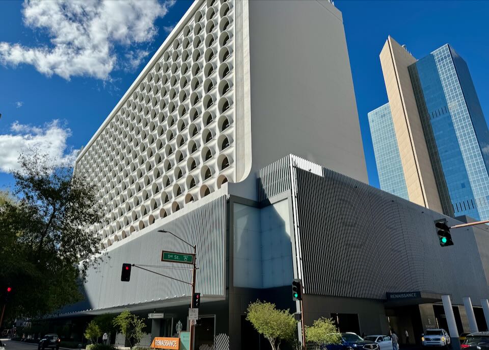 Hotel in downtown Phoenix.