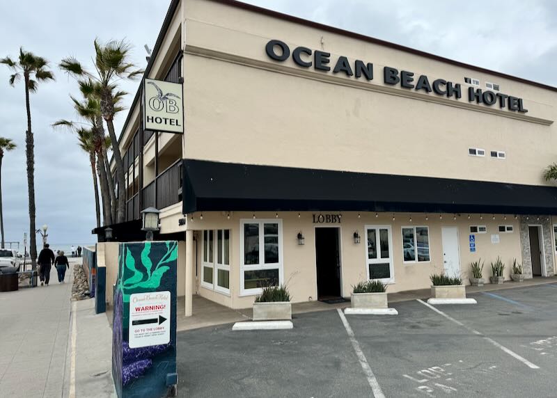 Hotel in San Diego Ocean Beach.