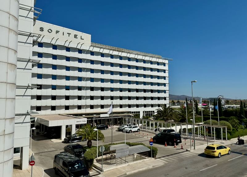 Hotel at Athens Airport.