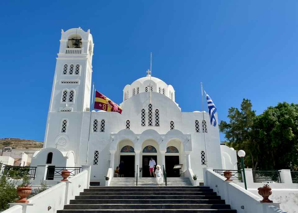 Church in Emporio.