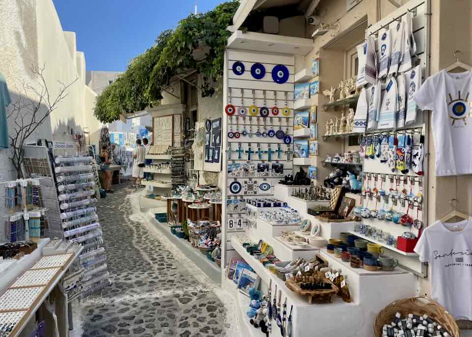 Shop in Pyrgos. 