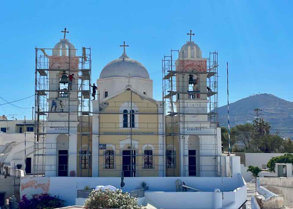 Church in Santorini.