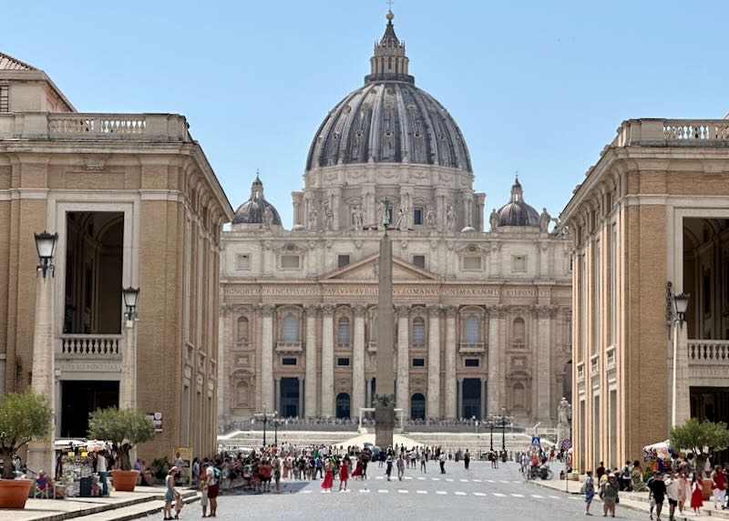 The Vatican plaza in Rome