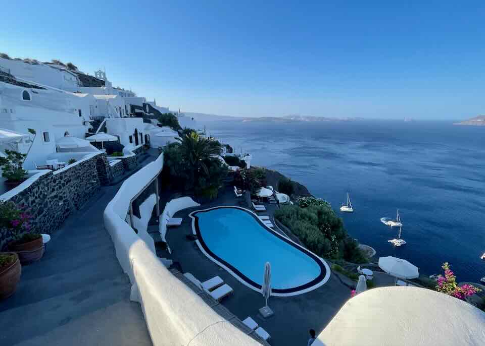 Favorite hotel in Oia, Santorini.