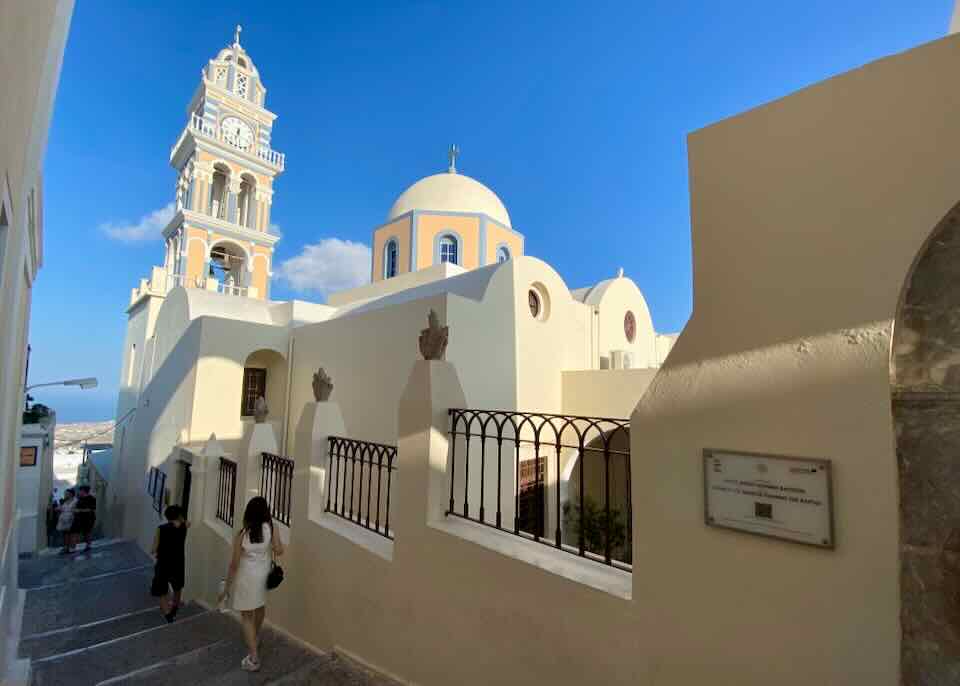 Church in Fira.