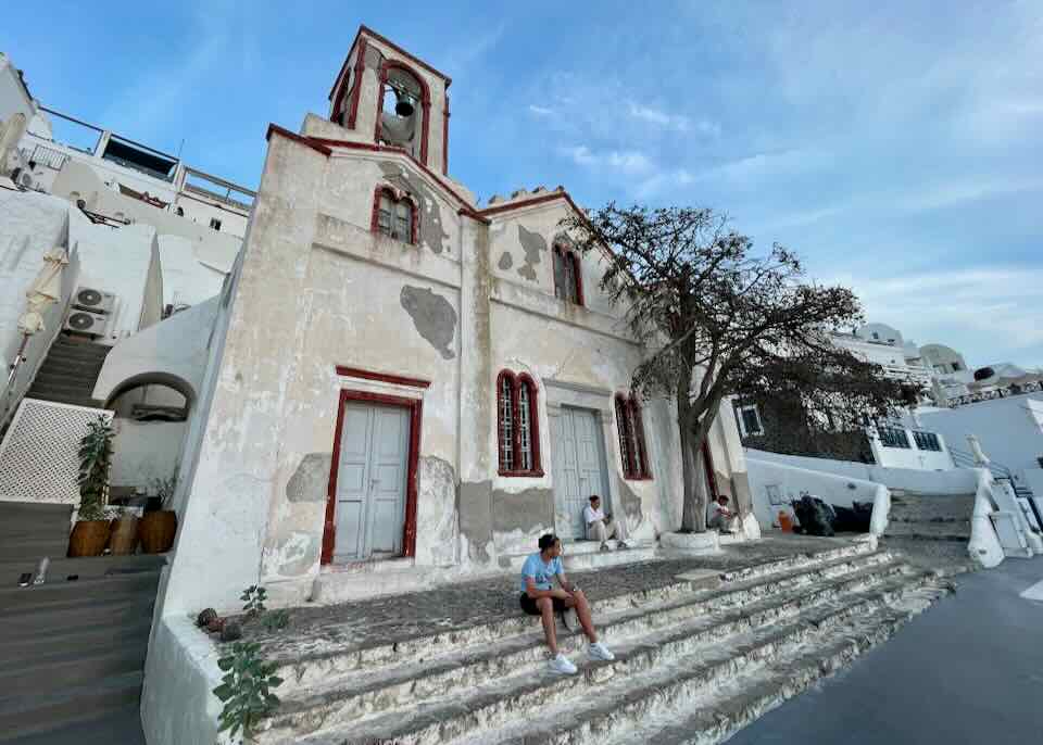 Church in Fira. 