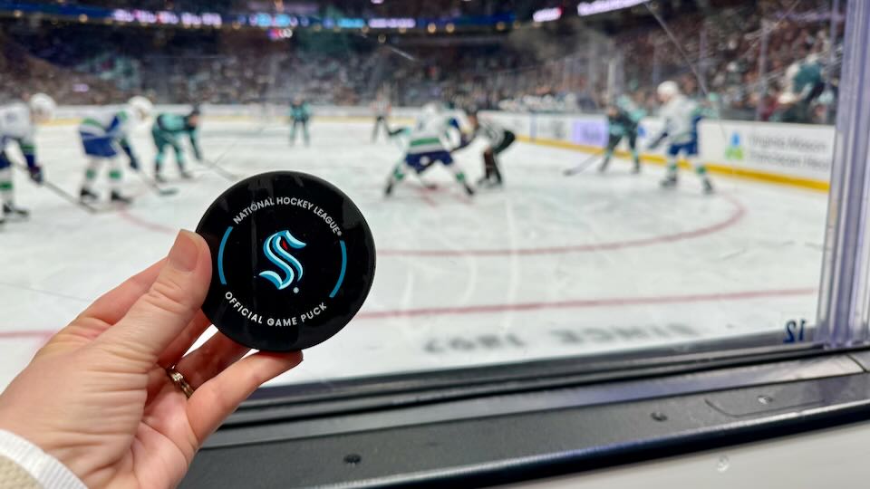 Kraken hockey game.