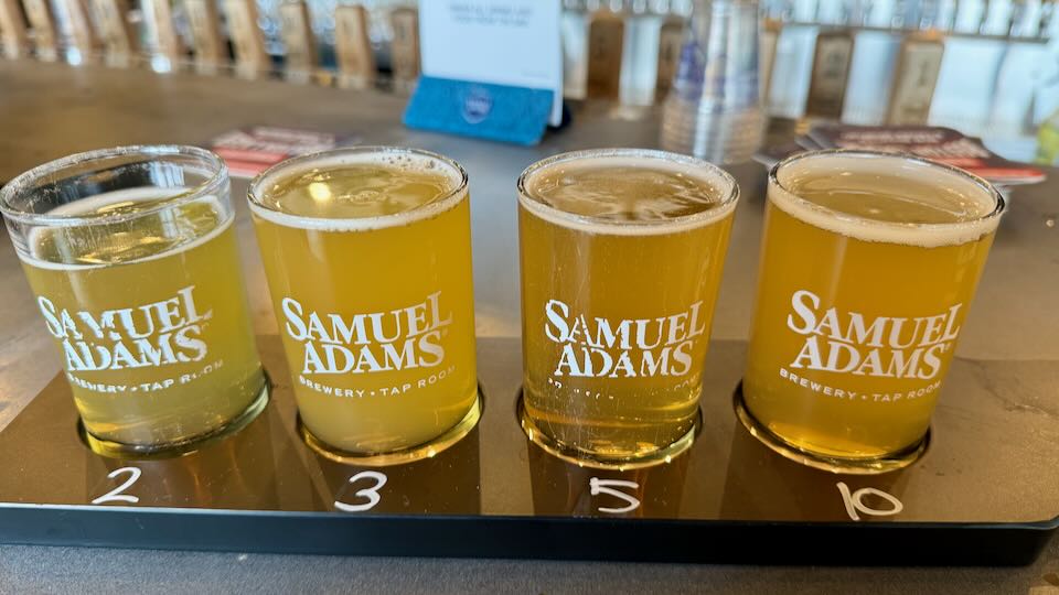Samuel Adams brewery in downtown Boston.