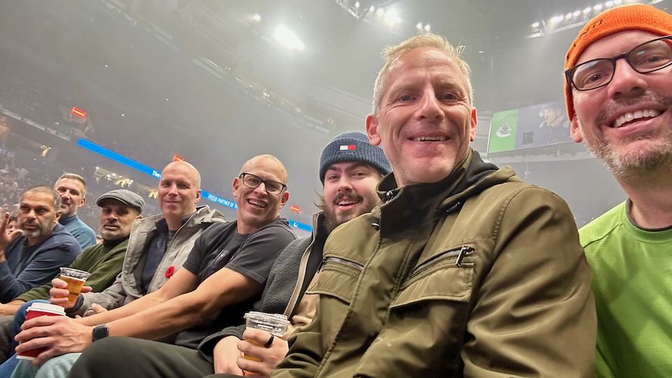 Bryan Adams concert in Vancouver.