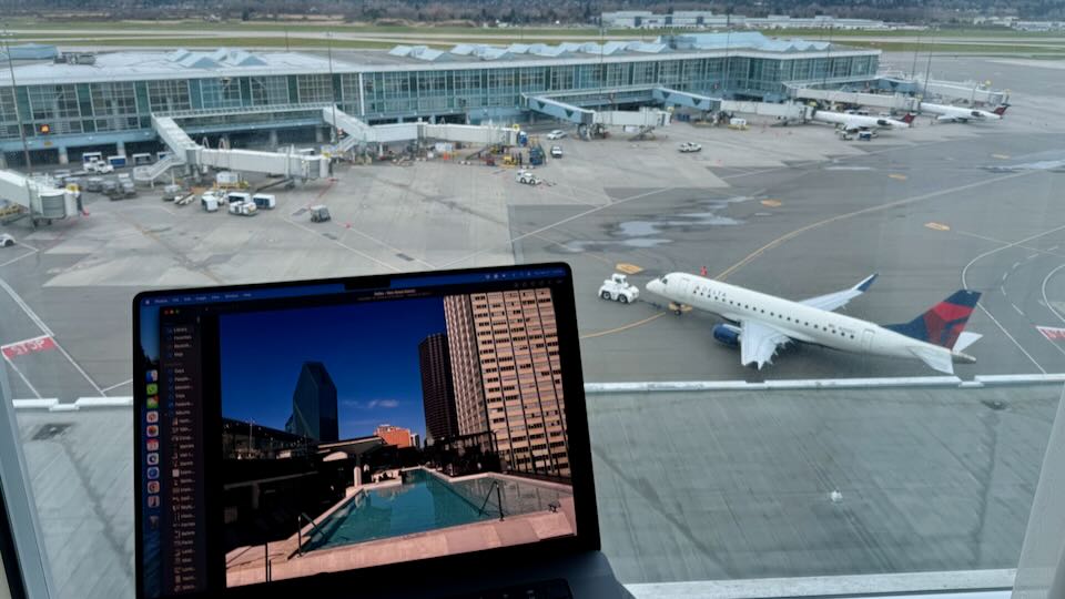 Vancouver airport hotel.