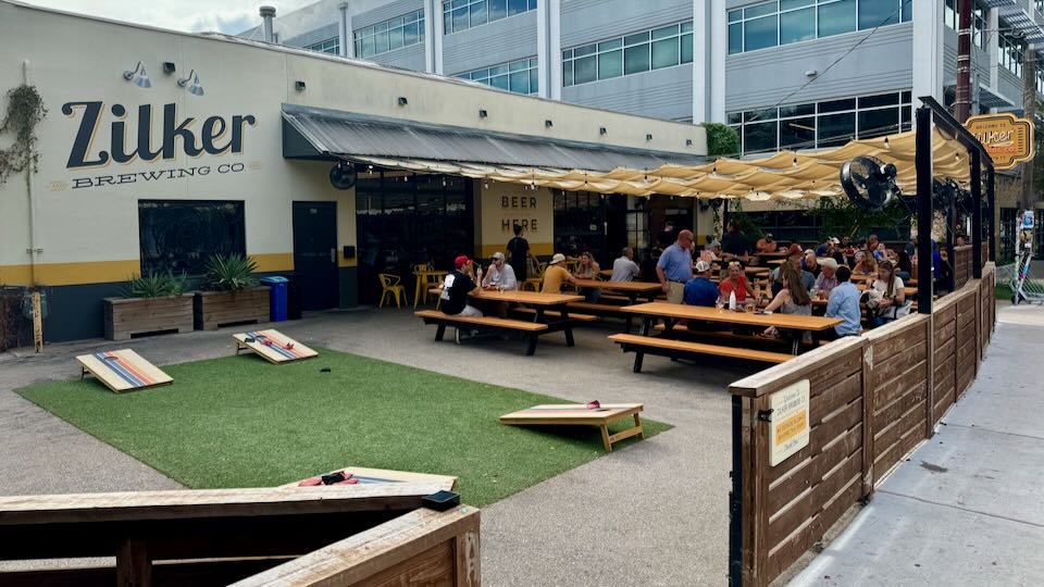 Brewery in East Austin.