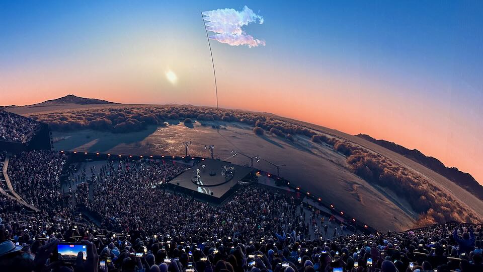 U2 at the Sphere in Las Vegas.