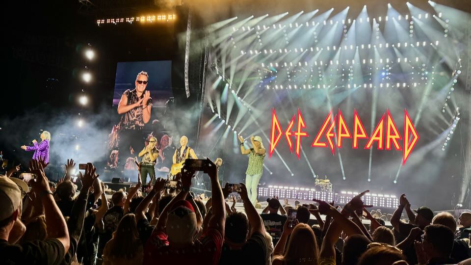 Def Leppard in Seattle.