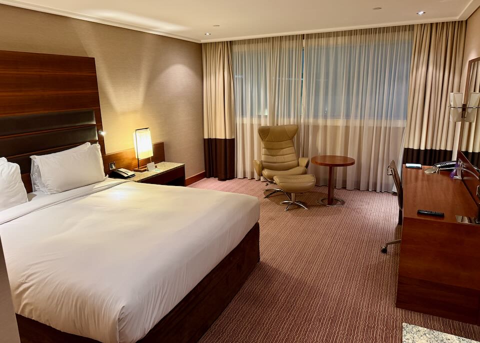 Our room at Heathrow Sofitel Hotel.