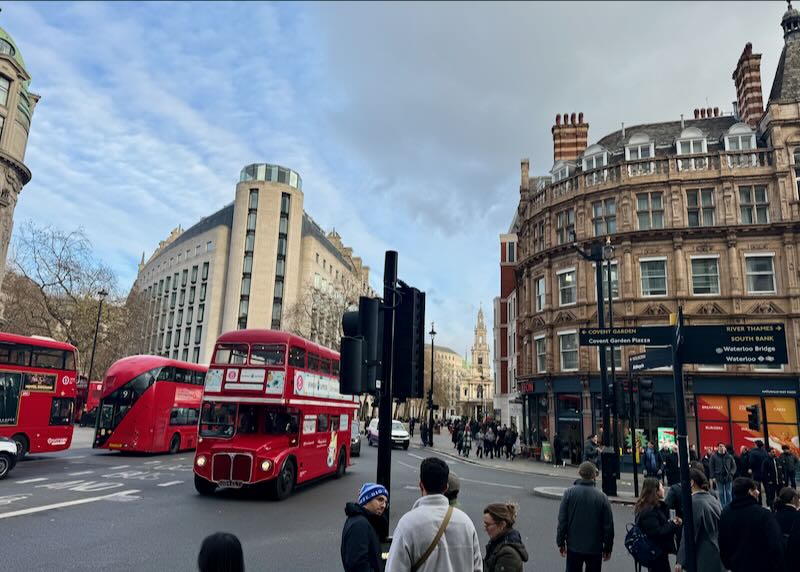 Covent Garden in London.