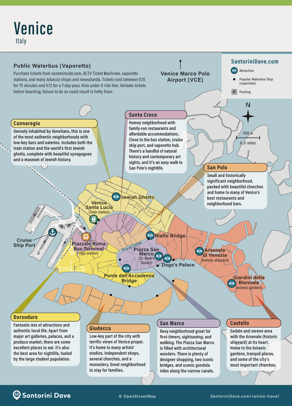 Map of Venice