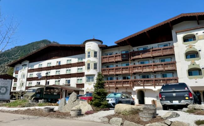 Bavarian Lodge in downtown Leavenworth.
