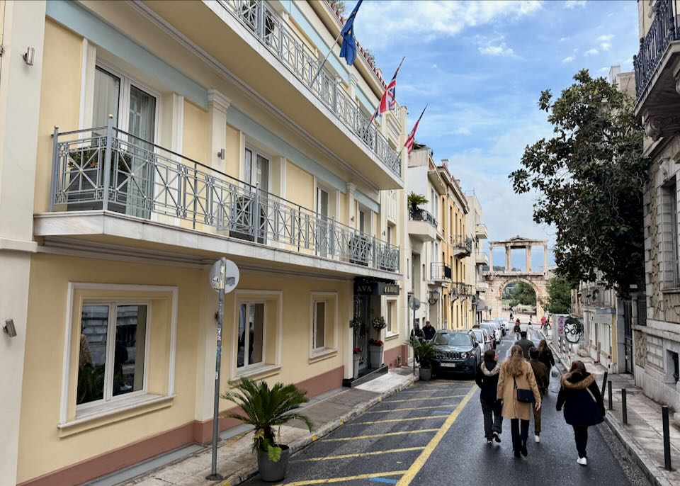 Hotel in Plaka.