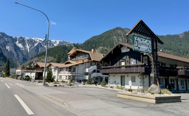Hotel in Leavenworth, WA.