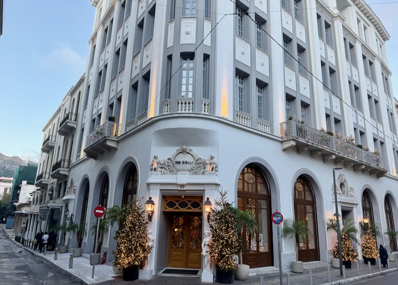 Luxury hotel in Plaka, Athens. 