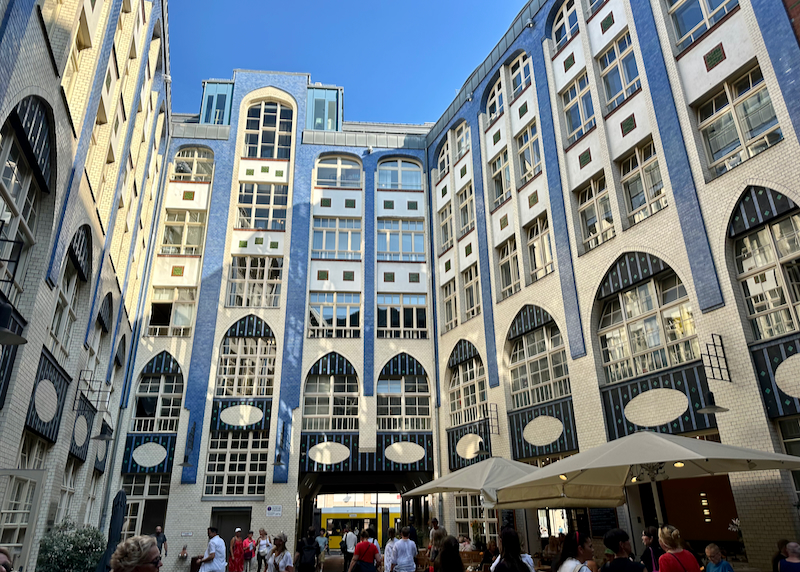 Art Nouveau courtyard in Berlin