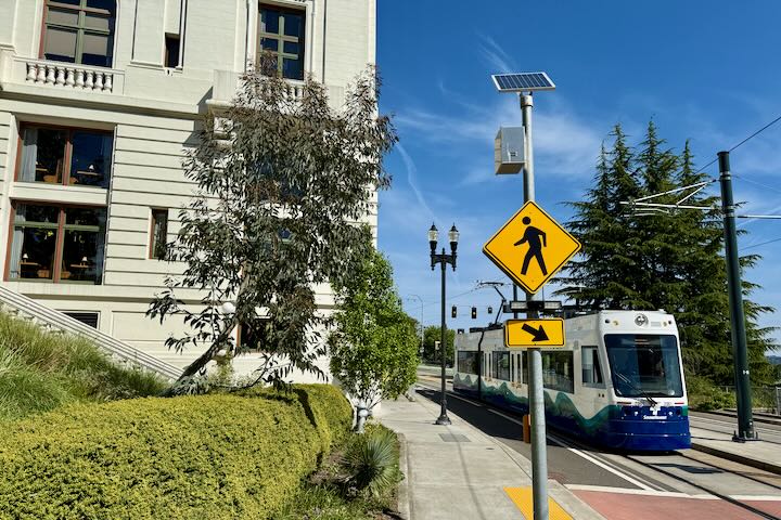 Hotel in downtown Tacoma. 