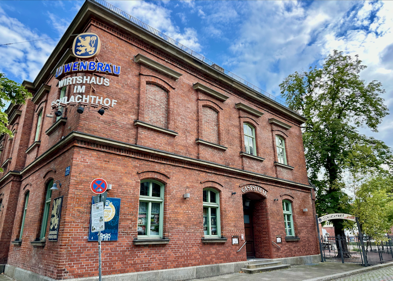 Old red rick beerhall-turned-events venue