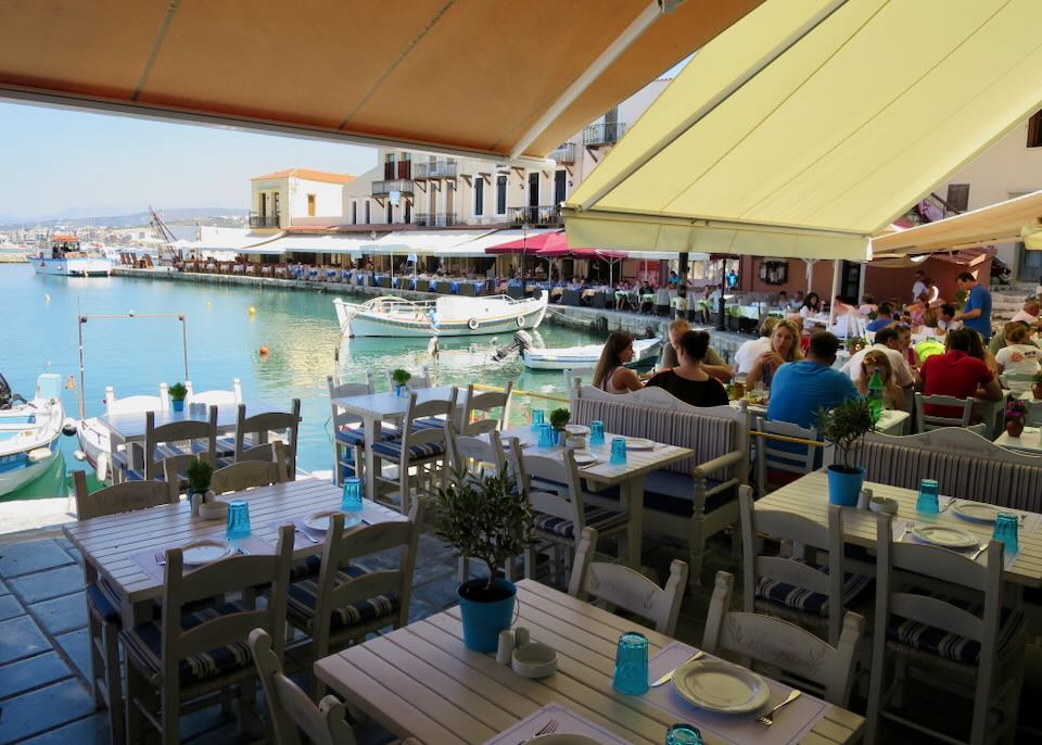 Crete in July.