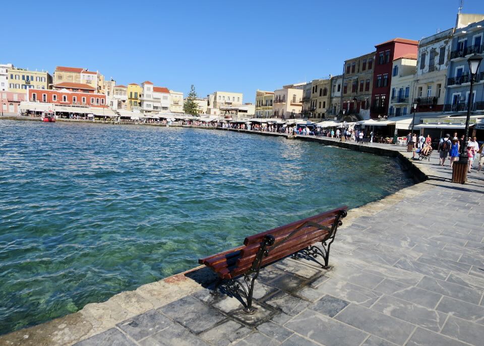 Chania, Crete in June.
