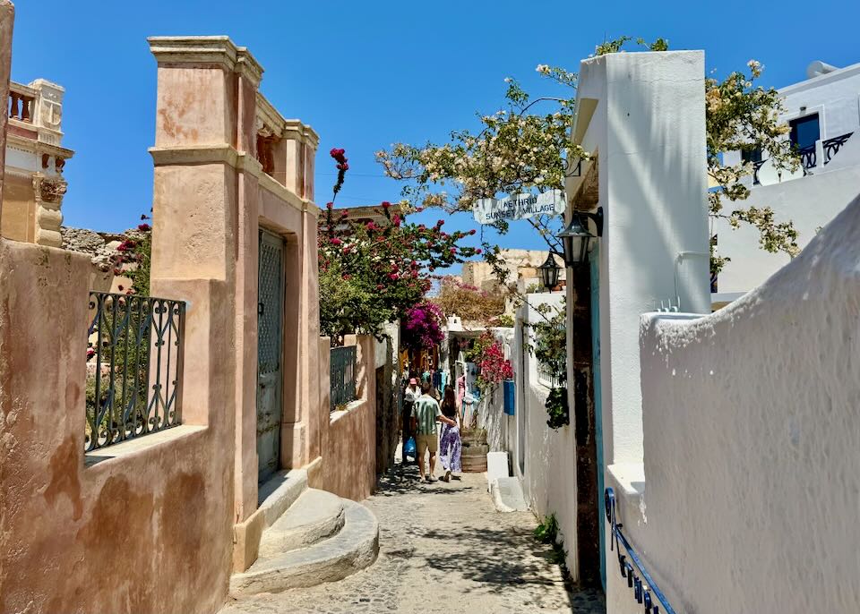 Oia, Santorini in May.