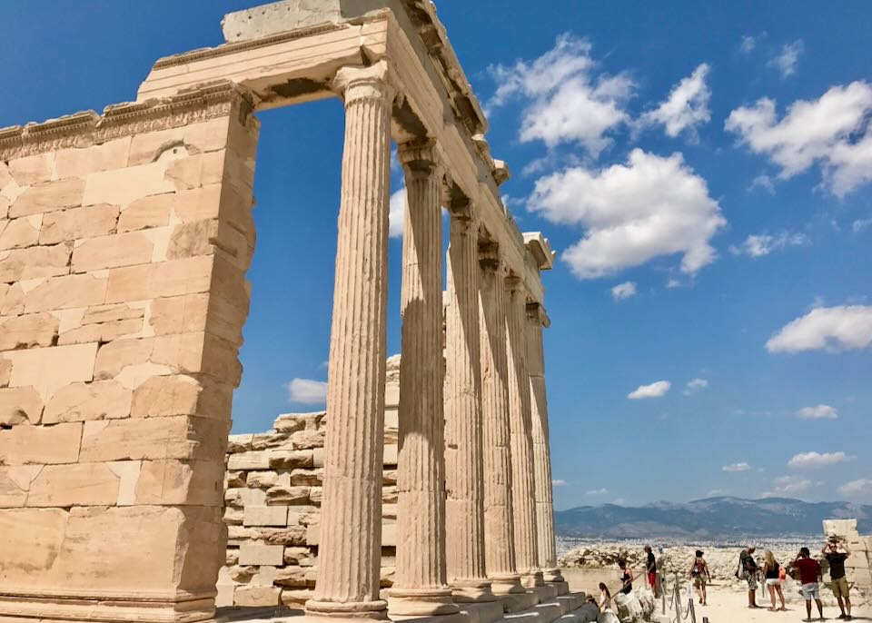 The Acropolis in Athens during our August visit.